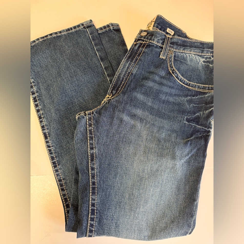 NWT! Ariat M5 Gulch Jeans Men’s 40x34 Med Wash Straight Fit Western Work Denim